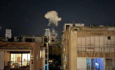Мощный ночной взрыв в центре Тель-Авива, подозрение на беспилотник «Хизбаллы» - nashe.orbita.co.il - Тель-Авив - Ливан
