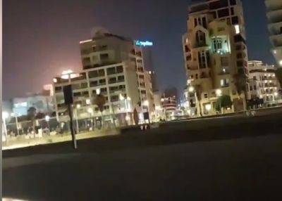 Полет и взрыв: беспилотник летит в здание в Тель-Авиве - mignews.net - Тель-Авив - Сша