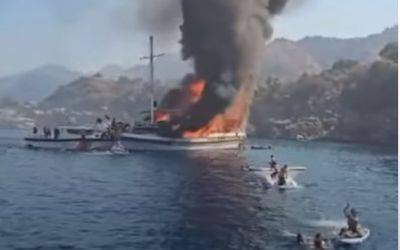 В Мармарисе загорелась яхта с туристами. Пострадали 17 человек - mignews.net