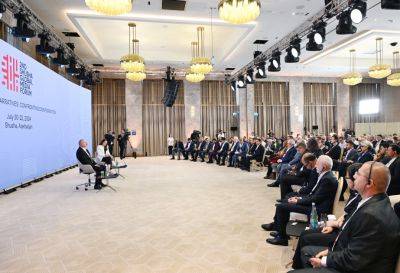 Ильхам Алиев - Президент Ильхам Алиев - Президент Ильхам Алиев: Мы хотим, чтобы конференция COP29 стала мероприятием солидарности - trend.az - Азербайджан - Президент