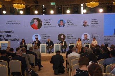 На Втором Шушинском глобальном медиафоруме проходят дискуссии по определению ареалов распространения дезинформации (ФОТО) - trend.az - Азербайджан