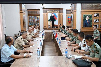 В Баку состоялась встреча экспертов Азербайджана и Китая по военному образованию (ФОТО) - trend.az - Китай - Азербайджан