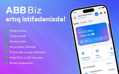 Банк ABB представил новое приложение для малого бизнеса - trend.az
