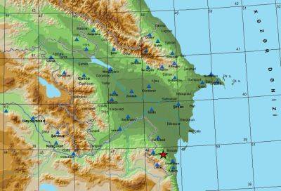 В Азербайджане произошло землетрясение - trend.az - Азербайджан - район Лерикский