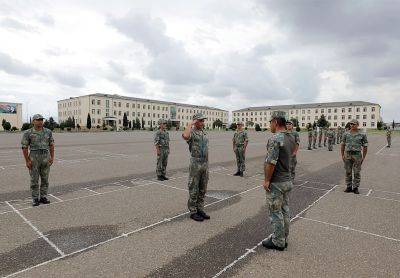 Подготовка молодых солдат постоянно находится в центре внимания - минобороны Азербайджана (ФОТО) - trend.az - Азербайджан - Президент