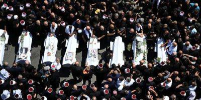 Бецалель Смотрич - Йоав Киш - Моше Арбель - Тысячи людей пришли на похороны детей, погибших в Мадждаль-Шамсе - detaly.co.il - Израиль