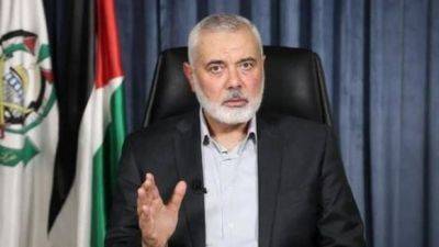 Исмаил Хания - Хания призывает всех на протест 3 августа - mignews.net - Израиль - Палестина - Хамас