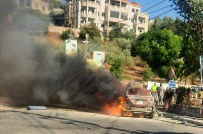 СМИ Ливана: Израильский беспилотник нанес удар по автомобилю на юге Ливана - mignews.net - Ливан