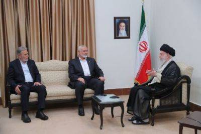 Исмаил Хания - Али Хаменеи - Зияд Аль-Нахале - Хания снова в гостях у Хаменеи - mignews.net - Палестина - Иран - Хамас