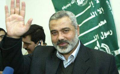 Исмаил Хания - ХАМАС: убийство Хания не принесет результатов, которых добивается Израиль - mignews.net - Израиль - Иерусалим - Иран - Хамас