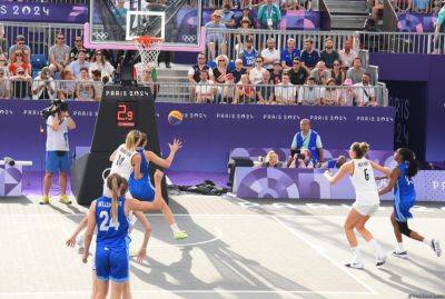Париж-2024: Женская сборная Азербайджана по баскетболу 3х3 потерпела поражение - trend.az - Германия - Франция - Азербайджан - Париж