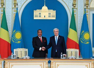 Дени Сасс-Нгессо - Подписан ряд крупных соглашений между Казахстаном и Конго - trend.az - Казахстан - Конго - Астана