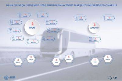 В Азербайджане еще несколько регулярных автобусных маршрутов выставляются на конкурс - trend.az - Азербайджан - Баку