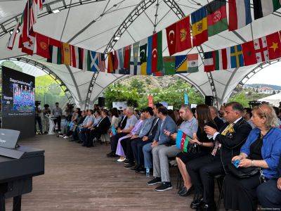 В Лачине проводится V летний лагерь диаспорской молодежи "Молодежь за "зеленый" мир" (ФОТО) - trend.az - Азербайджан - Президент - Карабах - с. Забух