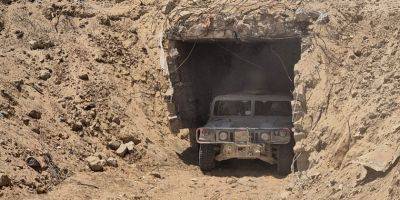 Биньямин Нетаниягу - ЦАХАЛ обнаружил под осью Филадельфия трехметровый тоннель для проезда автомобилей - detaly.co.il - Израиль - Египет - Хамас