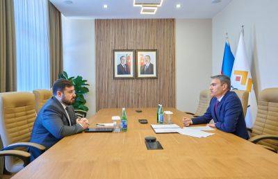 Закир Ибрагимов - В AzerGold состоялись встречи с победителями III конкурса «Восхождение» (ФОТО) - trend.az - Азербайджан - Президент