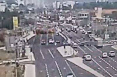 Момент падения БПЛА на шоссе 4 сняли на видео - mignews.net