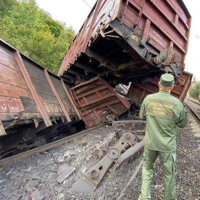 В России бойцы ГУР и ВСУ пустили под откос грузовой поезд, – источники (фото) - mignews.net - Россия - Украина - Белгородская обл.