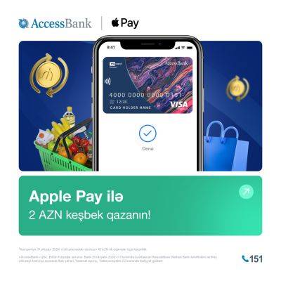 AccessBank запускает выгодную кэшбэк-кампанию для пользователей Apple Pay! - trend.az - Азербайджан