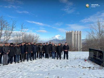 В городе Шуша почтили светлую память шехидов (ФОТО) - trend.az - Армения - Ссср - Азербайджан - Шуша - Президент - район Шушинский