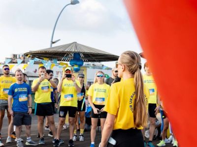 Пробіжка #RunForUkraine у ​​Тель-Авіві: спорт, підтримка та допомога ЗСУ. 8 лютого 20251 min read - nikk.agency - Израиль - Israel