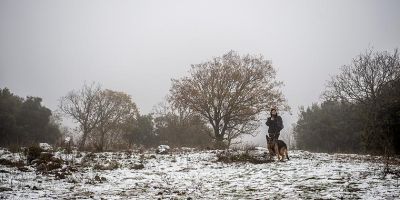 На горе Хермон – полуметровый слой снега – фото - detaly.co.il - Израиль - Иерусалим - деревня Бейт-Джан