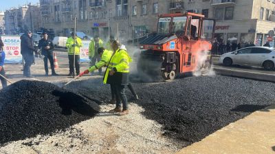 Устранены последствия аварии на магистральной линии на проспекте Гейдара Алиева в Баку (ФОТО) - trend.az - Азербайджан - Баку - район Наримановский, Баку